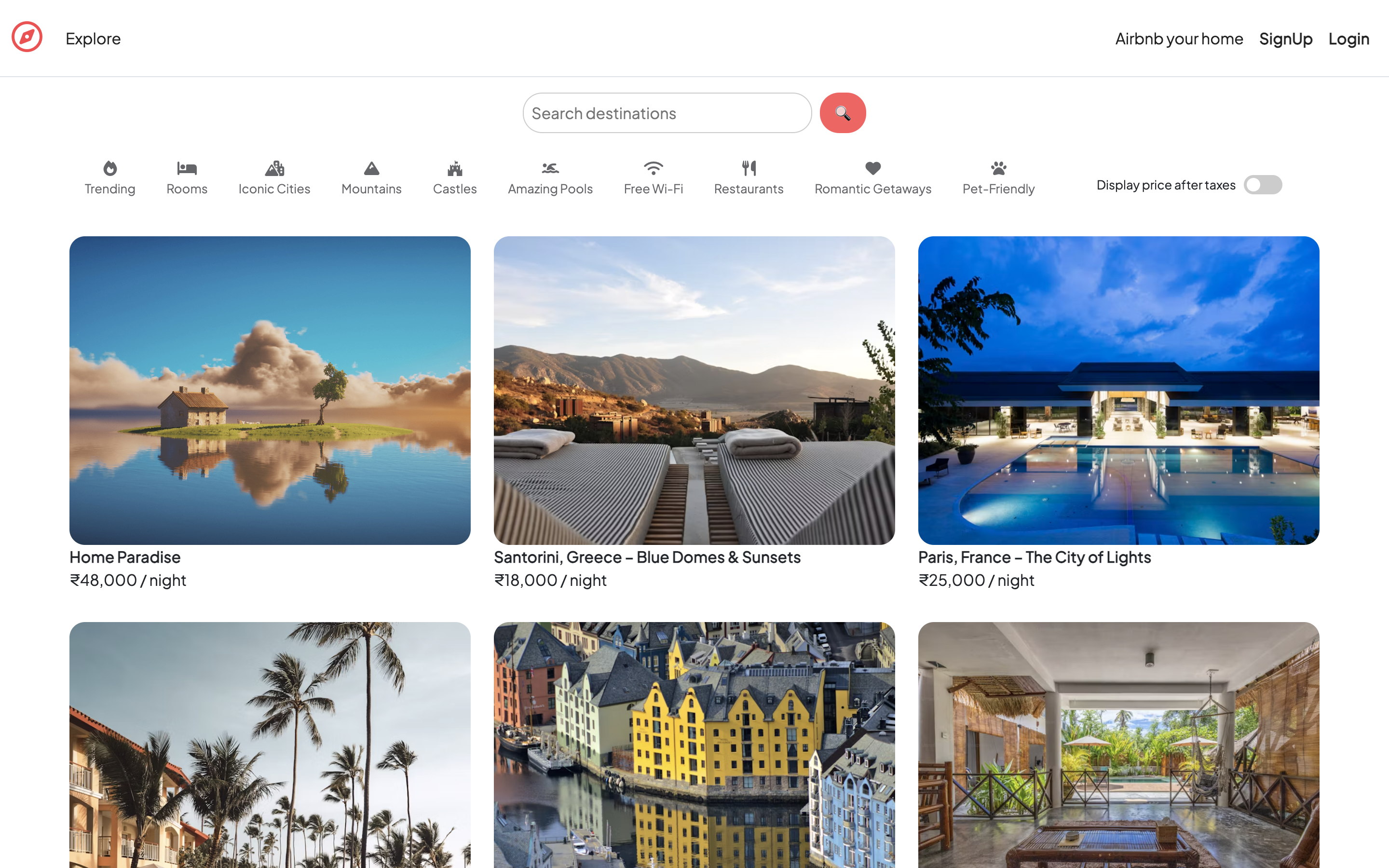 Wanderlust Travel Platform project preview